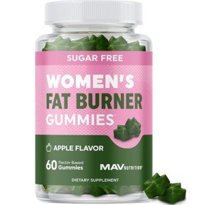 Women’s Fat Burner Gummies for Weight Loss | Green Tea, Green Coffee Bean, Garcinia Cambogia & Ketones | Fat Burners for Women Weight Loss Gummies | Green Tea Fat Burner Supplements | 60 Count