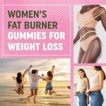 Women’s Fat Burner Gummies for Weight Loss | Green Tea, Green Coffee Bean, Garcinia Cambogia & Ketones | Fat Burners for Women Weight Loss Gummies | Green Tea Fat Burner Supplements | 60 Count