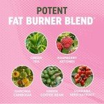 Women’s Fat Burner Gummies for Weight Loss | Green Tea, Green Coffee Bean, Garcinia Cambogia & Ketones | Fat Burners for Women Weight Loss Gummies | Green Tea Fat Burner Supplements | 60 Count