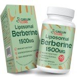 CaelumCore Liposomal Berberine HCL - Berberine 1500mg Activates AMPK & GLP-1, High Bioavailability Berberines Supplement for Women and Men, Berberine Plus Overall Health Support (1 Pack)