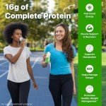 Orgain Organic Nutritional Protein Shake, Strawberries & Cream - 16g Grass Fed Whey Protein, Meal Replacement, 20 Vitamins & Minerals, Fruits & Vegetables, Gluten Free, Non-GMO, 11 Fl Oz (12 Pack)