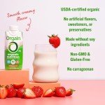 Orgain Organic Nutritional Protein Shake, Strawberries & Cream - 16g Grass Fed Whey Protein, Meal Replacement, 20 Vitamins & Minerals, Fruits & Vegetables, Gluten Free, Non-GMO, 11 Fl Oz (12 Pack)