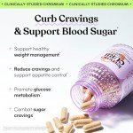 Lemme Curb Cravings, Improve Carb Metabolism, Support Weight Management w/Clinically Studied Chromium Picolinate, Bitter Melon, Ceylon Cinnamon & Greens Blend I Drug-Free (30-Day Supply)