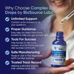 BioSource Labs Complex Diet Drops – Best Natural Drops for Men and Women (1 Bottle, 2 fl oz) - 30 Day Supply