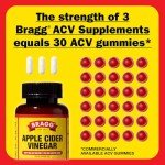 Bragg Apple Cider Vinegar Capsules with Vitamin D and Zinc - 90 Capsules - Supports The Immune System