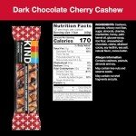 KIND Snack Bars, Dark Chocolate Cherry Cashew 4g Protein, Gluten Free Bars, 1.4 OZ, 12 Count