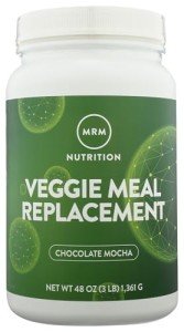 MRM Nutrition Veggie Meal Replacement Protein | Chocolate Mocha Flavored | 22g Complete Plant Based Protein | Meal on-The-go | Mediate Hunger | Balanced macronutrient Formula | 28 Servings