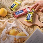 LUNA Bar - Mash-Ups LemonZest + Blueberry Flavor - Snack Bars - Non-GMO - Gluten-Free Protein Bars - Made with Organic Oats (15 Pack)