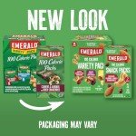 Emerald Nuts Mixed Nuts Variety Pack 18ct (1-Pack) , 100-Calorie Individual Packs , Features Dry Roasted Almonds, Natural Almonds & Walnuts, and Roasted & Salted Cashews