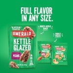 Emerald Nuts Mixed Nuts Variety Pack 18ct (1-Pack) , 100-Calorie Individual Packs , Features Dry Roasted Almonds, Natural Almonds & Walnuts, and Roasted & Salted Cashews