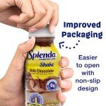 SPLENDA Diabetes Care Shakes - Meal Replacement Shake, 8 Fluid Ounces Per Bottle (Milk Chocolate, 6 Pack)