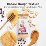 Perfect Bar Mini Dark Chocolate Chip Peanut Butter Protein Bar, Organic, 8 count, 0.88 oz