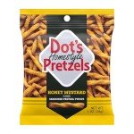 Dot's Pretzels Variety Pack, Original, Honey Mustard, and Parmesan Garlic Twist Snack, 1oz Individually Sized Bags (18 Count)
