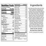 WonderSlim Meal Replacement Protein Bar, Peanut, 15g Protein, 20 Vitamins & Minerals, Gluten Free (7ct)