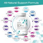 musebeam GLP-1 Probiotic Weight Loss Supplement - Women Men GLP1 Booster with Berberine - Natural GLP 1 for Appetite Suppressant Hunger Control Metabolism Fat Burn & Gut Health Support