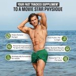 Rapid Fat Burner MEN | 7 Powerful Ingredients for Male Fat Loss, Appetite Suppressant + Carb Blocker | Lose Belly Fat, Increase Energy, Size, Stamina & Sustain Muscle Mass - 60 Capsules for Men