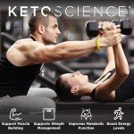 Keto Science Ketogenic Meal Shake Chocolate Dietary Supplement, Rich in MCTs and Protein, Packed with Collagen, Vitamins and Minerals, Keto and Paleo Friendly, Weight Loss, (14 servings), 20.49 Oz