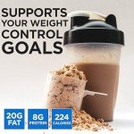 Keto Science Ketogenic Meal Shake Chocolate Dietary Supplement, Rich in MCTs and Protein, Packed with Collagen, Vitamins and Minerals, Keto and Paleo Friendly, Weight Loss, (14 servings), 20.49 Oz