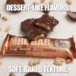 REDCON1 MRE Protein Bar, Blueberry Cobbler - Contains MCT Oil + 20g of Whole Food Protein - Easily Digestible, Macro Balanced Low Sugar Meal Replacement Bar (12 Bars)