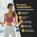 Appetite Blocker Max Pro - GLP-1 Supplement Weight Loss Pills for Women & Fat Burner for Men to Shred Fat + Appetite Suppressant | 7 Research Backed Ingredients for Diet, Boosting Metabolism - 60 Caps