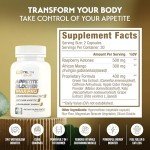 Appetite Blocker Max Pro - GLP-1 Supplement Weight Loss Pills for Women & Fat Burner for Men to Shred Fat + Appetite Suppressant | 7 Research Backed Ingredients for Diet, Boosting Metabolism - 60 Caps
