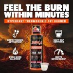 ALPHA LION Burn 20 L-Carnitine Liquid 2000mg, Premium Liquid Fat Burner & Pre-Workout Supplement for Men & Women - Natural Energy & Metabolism Booster for Weight Loss - ShredBerry