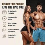 Premium Weight Loss - Powerful GLP-1 Supplement Support Weight Loss Pills for Women & Fat Burner for Men - Appetite Suppressant, Belly Fat Burner | 7 Research Backed Ingredients - 60 Capsules