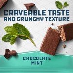 CLIF BUILDERS Protein Bars - Chocolate Mint Flavor - 20g Plant Based Protein - Gluten Free - Non-GMO - Low Glycemic - No Artificial Sweeteners - Value Pack, 2.4 oz. (12 Count)
