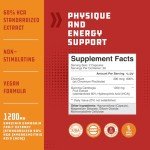 60% HCA Pure Garcinia Cambogia Extract - Blocks Carb Absorption - Suppresses Appetite - Burns Fat - Natural Weight Loss Supplement for Men & Women 60 Capsules - 30 Servings