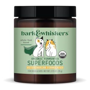 Dr. Mercola Organic Fermented Food for Cats & Dogs, 2.75 oz. per Container (78g), Non GMO, Gluten Free, Soy Free, USDA Organic