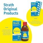 Strath Fermented Herbal Yeast Postbiotic - (8.4 Fl oz) Daily Nutritional Food Supplement Liquid | Supports Metabolism | Vegetarian | Lactose-Free | No Artificial Additives