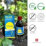 Strath Fermented Herbal Yeast Postbiotic - (8.4 Fl oz) Daily Nutritional Food Supplement Liquid | Supports Metabolism | Vegetarian | Lactose-Free | No Artificial Additives