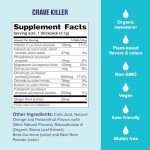 Ultima Replenisher Crave Killer Supplement and Electrolytes Powder – Tropical Fusion, 14 Stickpacks – Hydration Packets That Kick Cravings to The Curb