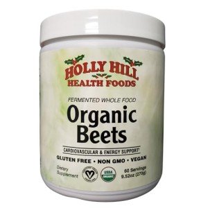 Holly Hill Health Foods Fermented Whole Food Organic Beets, 9.52 Ounces