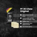 Precision Fuel PF 30 Chew Energy Chews - Carbohydrate Fuel for Endurance, Lightweight & Portable, 30g Carbs - Ideal for Long Runs, Rides & Workouts - Original and Mint & Lemon Flavour (4 Chews)