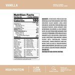 SlimFast Protein Shake, Vanilla- 20g Protein, Meal Replacement Shake Ready to Drink, High Protein with Low Carb and Low Sugar, 24 Vitamins and Minerals, 12 Count (Pack of 1) (Packaging May Vary)
