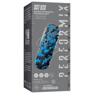 PERFORMIX SST V2X Super Strength Technology - Multi-Phase Suspension Timed-Release Energy, Mental Focus, Pre-Workout Supplement for Men & Women, 60 Capsules