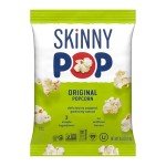 SkinnyPop Popcorn, Original and White Cheddar Variety Pack, Whole Grain, Dairy-Free Snack, 0.5oz (40ct)