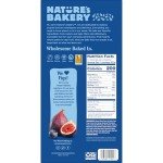 Nature's Bakery Whole Wheat Fig Bars, Blueberry, Real Fruit, Vegan, Non-GMO, Snack bar, Twin packs- 12 count