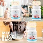 Yes You Can! Complete Meal Replacement - 15 Servings (2 Pack), 20g of Protein, 0g Added Sugars, 22 Vitamins and Minerals - All-in-One Nutritious Meal Replacement Shake (Strawberry)