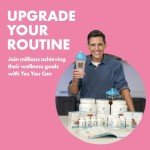 Yes You Can! Complete Meal Replacement - 15 Servings (2 Pack), 20g of Protein, 0g Added Sugars, 22 Vitamins and Minerals - All-in-One Nutritious Meal Replacement Shake (Strawberry)