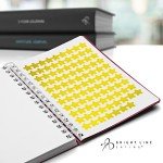 Bright Line Eating Official Food Journal – 90-Day Daily Meal Planner Notebook – Weight Loss Journal to Track Food, Water, & Weight Loss – Food Diary Journal w/Healthy Eating Tips & Food Plan (Berry)