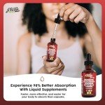 Clean Nutra Berberine with Ceylon Cinnamon Supplement Liquid Drops + Bitter Melon Extract, Glucomannan, Gymnema, Chromium, Turmeric, Organic Panax Ginseng, Moringa GLP-1 Support