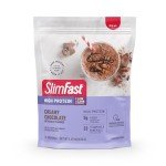 SlimFast High Protein Meal Replacement Powder, Protein Shake Mix, Advanced Nutrition Smoothie Mix, Vitamin and Mineral Blend, Gluten Free, Creamy Chocolate, 26 Serving, 1.49 Pound (Packaging May Vary)