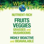 Whole Earth & Sea from Natural Factors, Organic Fermented Greens, Vegan Whole Food Supplement, Tropical, 14.3 Oz