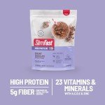 SlimFast High Protein Meal Replacement Powder, Protein Shake Mix, Advanced Nutrition Smoothie Mix, Vitamin and Mineral Blend, Gluten Free, Creamy Chocolate, 26 Serving, 1.49 Pound (Packaging May Vary)