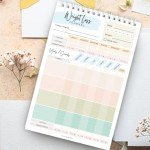 Food Journal for Women & Men – Daily Weight Loss Tracker, Fitness & Nutrition Planner, Diet Log Book for Tracking Meals, Calories, Workouts & Wellness Goals, 50 Double-Sided Pages, 5.5 x 8.5