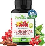 Berberine Supplement 1300mg per Serving- 97% Tested Ultra High Potency Berberine HCl with Ceylon Cinnamon, Bitter Melon & Gymnema, 10:1 Extract Berberis Supplements, Weight Management, 90 Veggie Caps