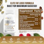 Shred MAX PRO Weight Loss Pills for Women & Fat Burner for Men | Supports GLP-1 Pathway Function - Appetite Suppressant, Carb Blocker | 3rd Party Tested Supplement - 60 Pills for Adults