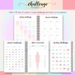 12 Month Weight Loss Journal | Pounds Lost & Body Measurements Tracker - A5 (Rainbow)
